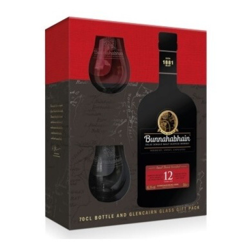 Geschenkpackung Bunnahabhain 12 Jahre 46,3% 0,7l Geschenkpackung Bunnahabhain 12 Jahre 46,3% 0,7l