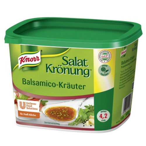 Salatkrönung Balsamico-Kräuter 500g (erg. 4,2l) Salatkrönung Balsamico-Kräuter 500g (erg. 4,2l)