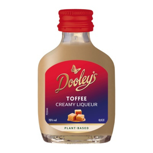 Dooley´s Toffee Creamy Liqueur Plant-Based 15% 0,02l Dooley´s Toffee Creamy Liqueur Plant-Based 15% 0,02l