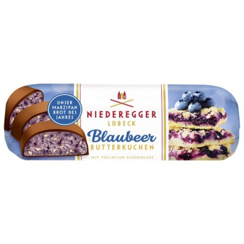 Marzipan Brot des Jahres 2026 Blaubeer Butterkuchen 125g Marzipan Brot des Jahres 2026 Blaubeer Butterkuchen 125g
