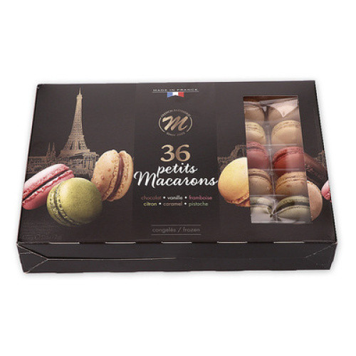 M 36 Macarons 6-fach sortiert TK 432g M 36 Macarons 6-fach sortiert TK 432g
