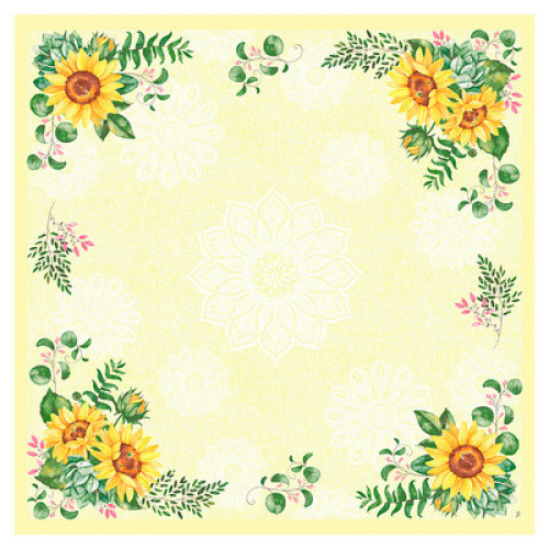 Dunicel Mitteldecke Sunflower 100St Dunicel Mitteldecke Sunflower 100St