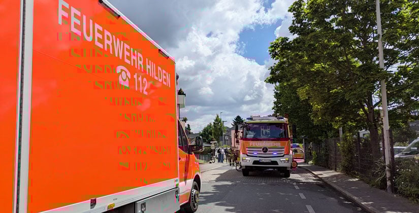 Feuerwehr muss eine verstorbene Person bergen Feuerwehr muss eine verstorbene Person bergen