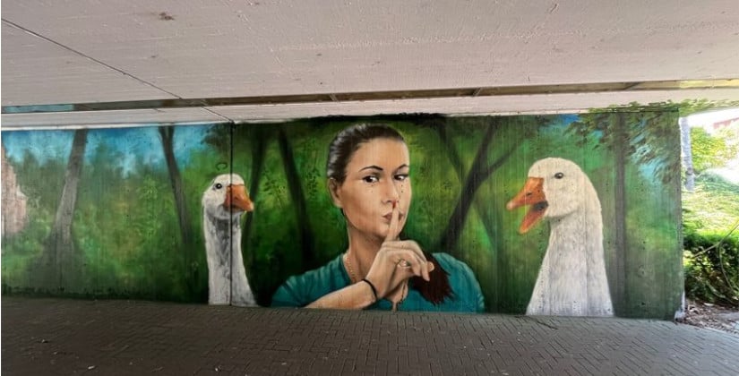 Monheims Unterführung wird zum bunten Hingucker! Monheims Unterführung wird zum bunten Hingucker!