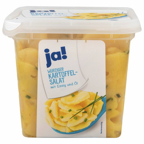 Kartoffelsalat mit Essig und Öl frisch 1kg Kartoffelsalat mit Essig und Öl frisch 1kg