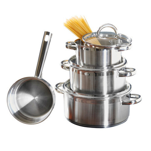 SSW Topfset ´Paprika´ 7-teilig Edelstahl 1Set SSW Topfset ´Paprika´ 7-teilig Edelstahl 1Set