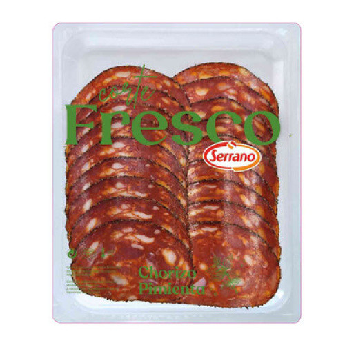 Chorizo mit Pfeffer Servierschnitt frisch 100g Chorizo mit Pfeffer Servierschnitt frisch 100g