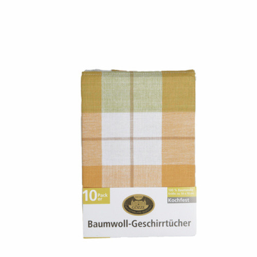 Baumwoll-Geschirrtücher 50x70cm 10St Baumwoll-Geschirrtücher 50x70cm 10St