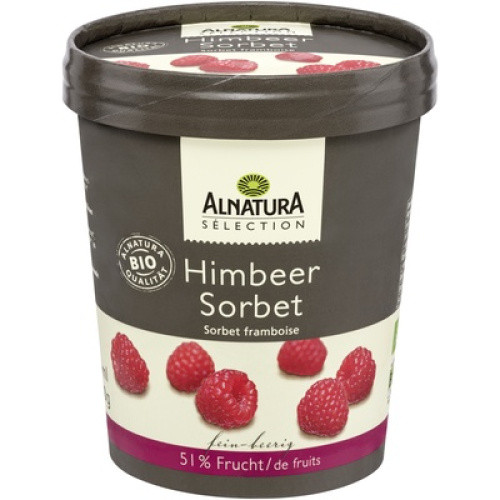 Bio Himbeer Sorbet Selection vegan TK 500ml Bio Himbeer Sorbet Selection vegan TK 500ml