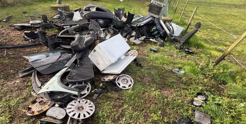 Autoteile, Elektrogeräte, Altöl, Lacke ...