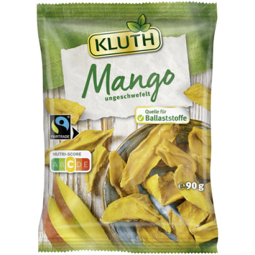 Mango Stücke ungeschwefelt 90g Mango Stücke ungeschwefelt 90g