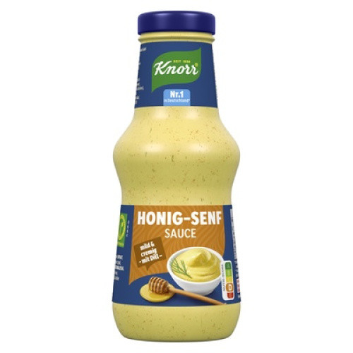 Knorr Schlemmersauce Honig-Senf Dill 250ml Knorr Schlemmersauce Honig-Senf Dill 250ml