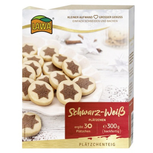Schwarz-Weiß Plätzchen frisch 300g Schwarz-Weiß Plätzchen frisch 300g