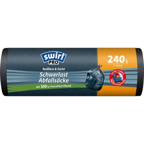 Schwerlast-Säcke Profi mit Zugband 240L 5ST Schwerlast-Säcke Profi mit Zugband 240L 5ST