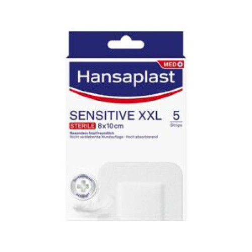 Hansaplast Wundverband Steril Sensitive 8x10cm Hansaplast Wundverband Steril Sensitive 8x10cm