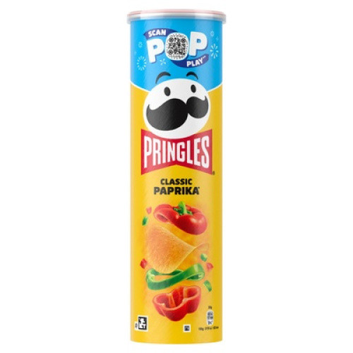 Pringles Classic Paprika 185g Pringles Classic Paprika 185g