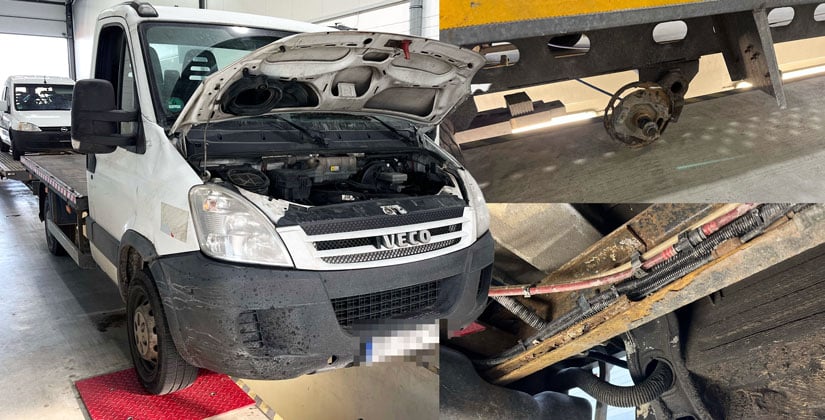 56 gravierende Mängel festgestellt – Fahrer aus Kosovo muss mit hoher Geldstrafe rechnen