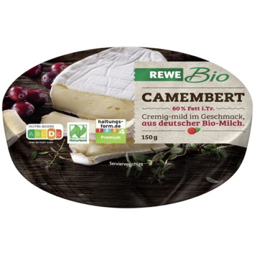 Bio Camembert 60% frisch 150g Bio Camembert 60% frisch 150g