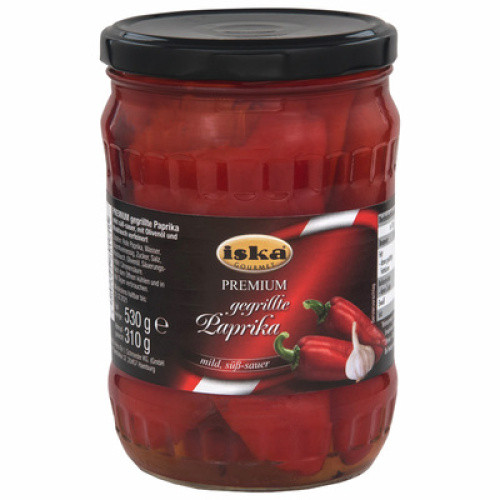 Iska geröstete Paprikamild, süß-sauer 580ml Iska geröstete Paprikamild, süß-sauer 580ml