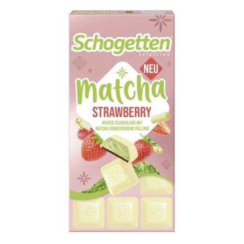 Schogetten Selection Matcha Erdbeere 100g Schogetten Selection Matcha Erdbeere 100g