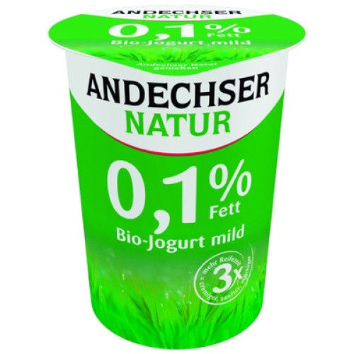 Andechser Bio Joghurt Fit mild frisch 500g Andechser Bio Joghurt Fit mild frisch 500g