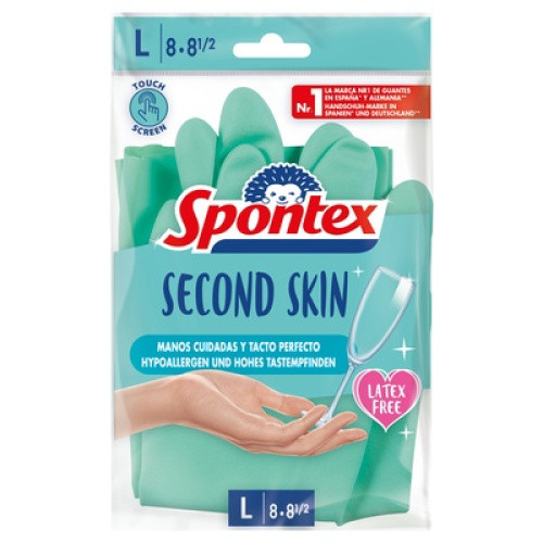 Spontex Second Skin Gr. 8-8,5 1St Spontex Second Skin Gr. 8-8,5 1St