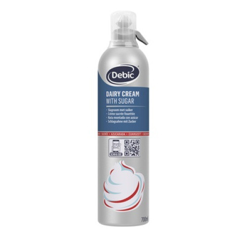 SPRÜHSAHNE GEZ. 35% DEB. 700ML SPRÜHSAHNE GEZ. 35% DEB. 700ML