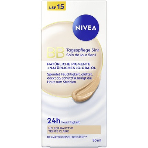 NIVEA 5IN1 Tagespflege BB Hell LFS 15 50ml NIVEA 5IN1 Tagespflege BB Hell LFS 15 50ml
