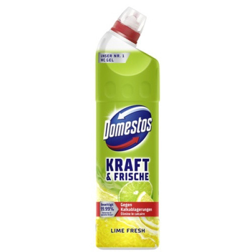 Domestos WC Reiniger Kraft und Frische Lime 750ml Domestos WC Reiniger Kraft und Frische Lime 750ml