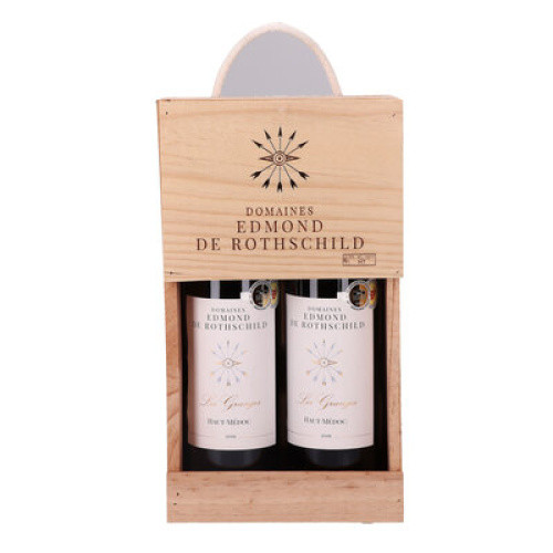 Philippe Rothschild Les Granges 2er Geschenk-Holzkiste 0,75l Philippe Rothschild Les Granges 2er Geschenk-Holzkiste 0,75l