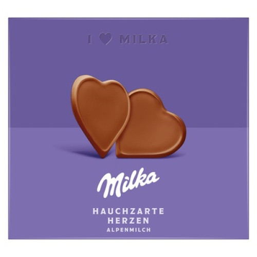 I love Milka ´Hauchzarte Herzen´ 130G I love Milka ´Hauchzarte Herzen´ 130G