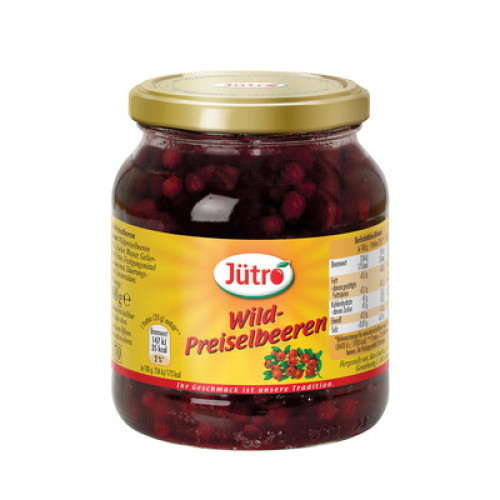 Wildpreiselbeeren 370ml Wildpreiselbeeren 370ml