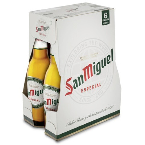 San Miguel 6x0,33l San Miguel 6x0,33l