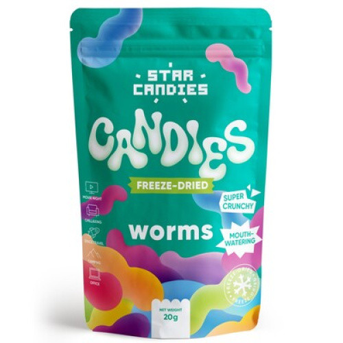 Freeze Dried Worms 20g Freeze Dried Worms 20g