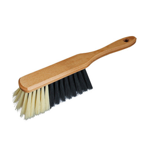 Handfeger, Holz, braun lackiert 1St Handfeger, Holz, braun lackiert 1St