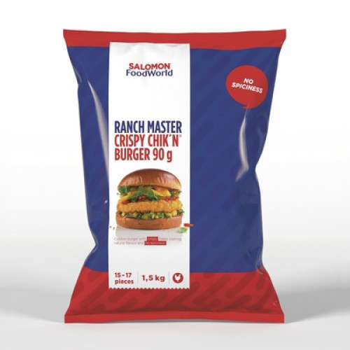 Ranch Master Crispy Chik´n Burger gegart TK 1,5kg (15-17x90g) Ranch Master Crispy Chik´n Burger gegart TK 1,5kg (15-17x90g)