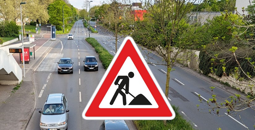 B8 wird Umleitung während der Großbaustelle – und soll dafür „ertüchtigt“ werden