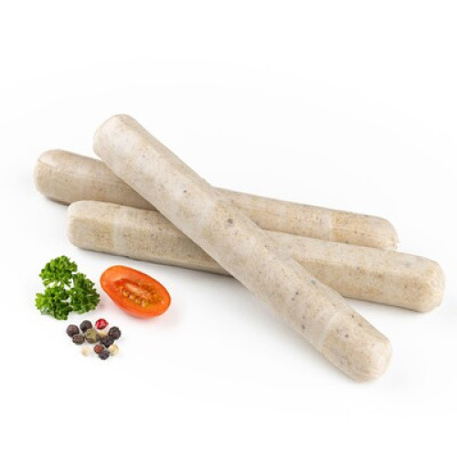 Bratwurst vegan frisch 2x500g (=20x50g) Bratwurst vegan frisch 2x500g (=20x50g)