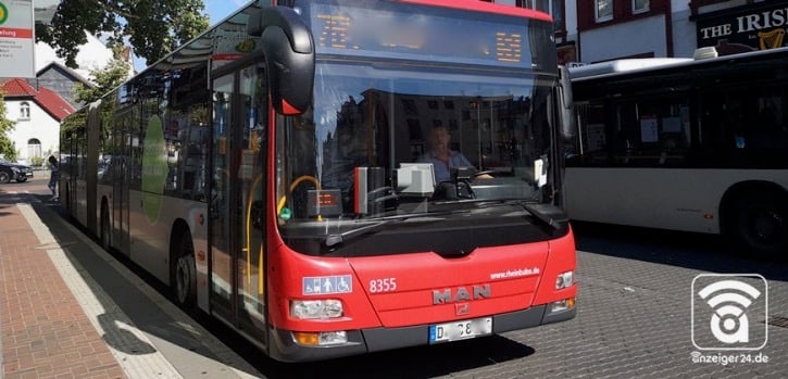 Umleitung der Buslinie