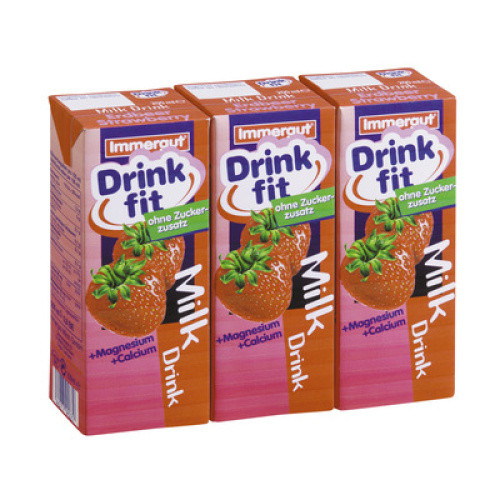 Drinkfit H-Drink Erdbeere 0,1% 3x0,2L Drinkfit H-Drink Erdbeere 0,1% 3x0,2L