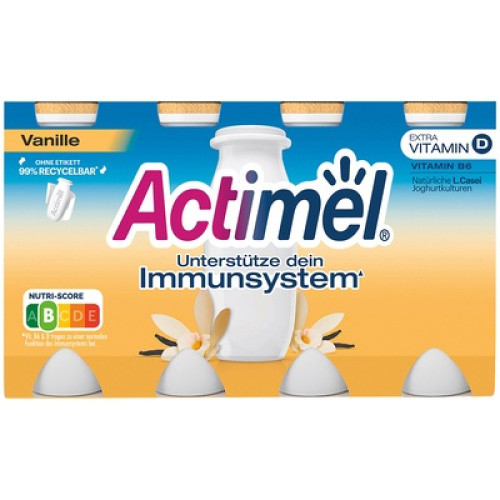 Danone Actimel Drink Vanilla frisch 8X100g Danone Actimel Drink Vanilla frisch 8X100g
