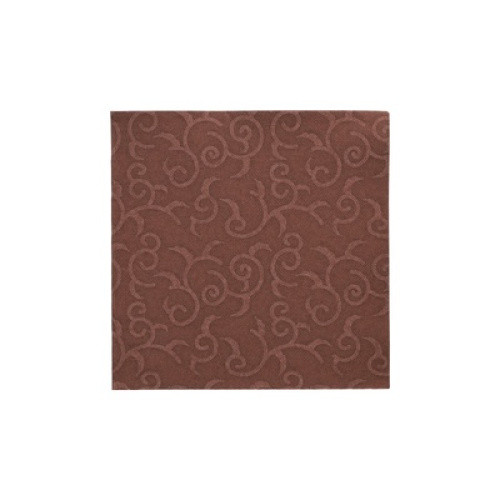 Servietten ´ROYAL Collection Casali´ 40x40cm 1/4 braun 50St Servietten ´ROYAL Collection Casali´ 40x40cm 1/4 braun 50St