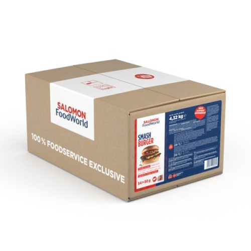 Rinder Smash Burger TK 54x80g Rinder Smash Burger TK 54x80g