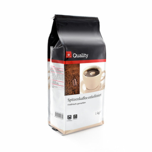 Spitzenkaffee entkoffeiniert gemahlen 1KG Spitzenkaffee entkoffeiniert gemahlen 1KG
