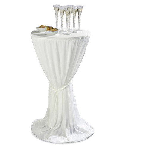 Hussen für Bistro-Stehtische weiss 60x145 cm 2St Hussen für Bistro-Stehtische weiss 60x145 cm 2St