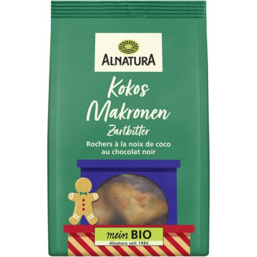 Bio Kokosmakronen Zartbitter 100g Bio Kokosmakronen Zartbitter 100g