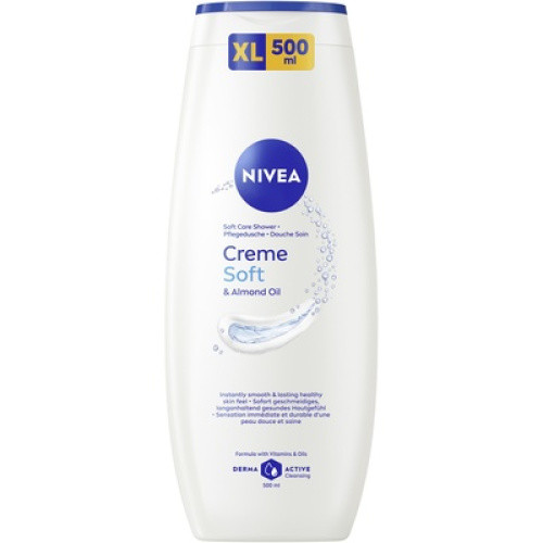 NIVEA creme soft und almond oil Pflegedusche 500ml NIVEA creme soft und almond oil Pflegedusche 500ml