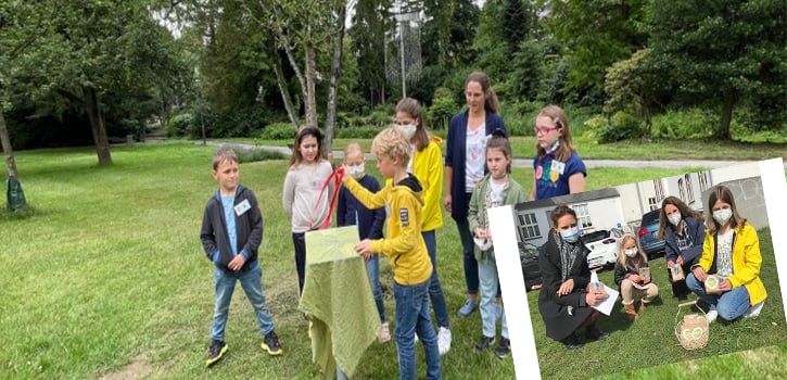 Kids laden zur Baumpflanzaktion im Oktober 