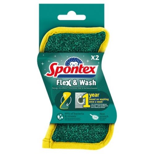 Spontex Flex und Wash 2St Spontex Flex und Wash 2St