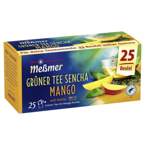 Grüntee Sencha Mango 25x1,5g Grüntee Sencha Mango 25x1,5g
